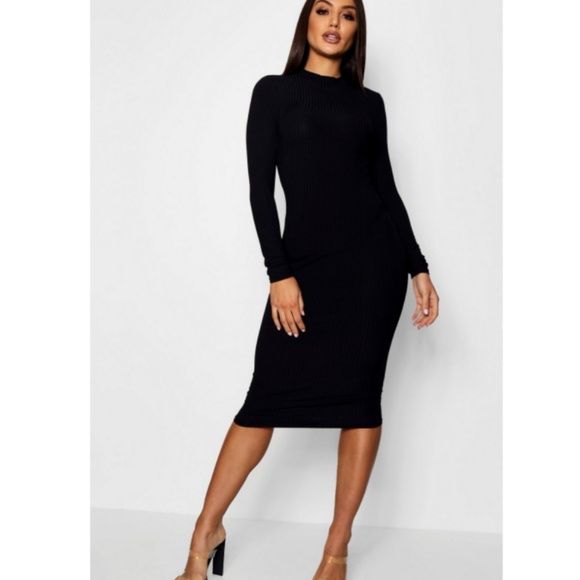 NWOT ASOS | Ribbed Bodycon Dress - Picture 6 of 8